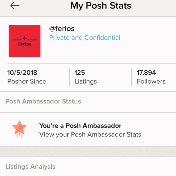 Posh Ambassador ✨Top Rated Seller ✅Fast Shipping📦 - Picture 1 of 3